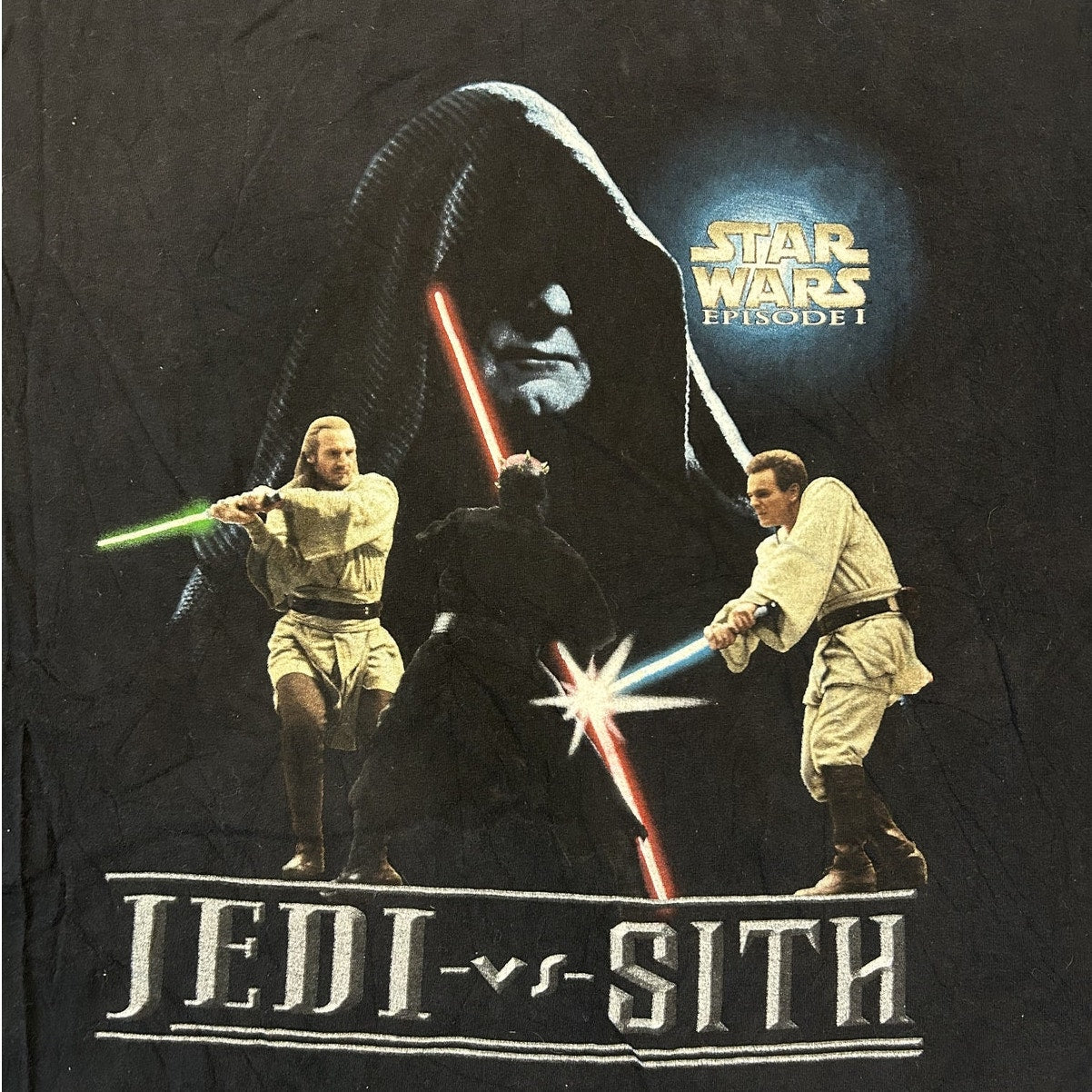 Vintage Men’s 1999 Star Wars Episode 1 Jedi vs Sith Promo Tee