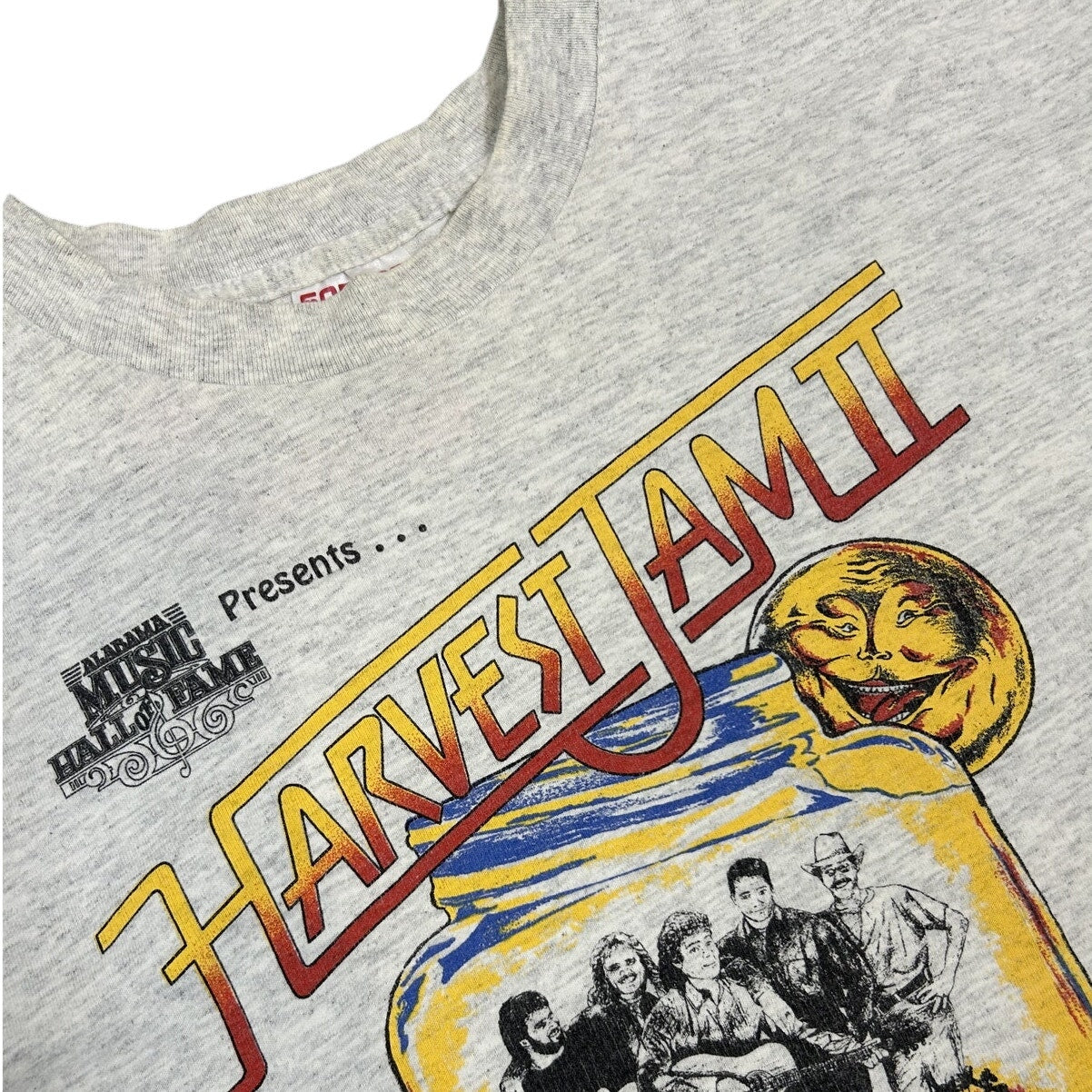 Vintage 1993 Music Hall of Fame Harvest Jam II Tee