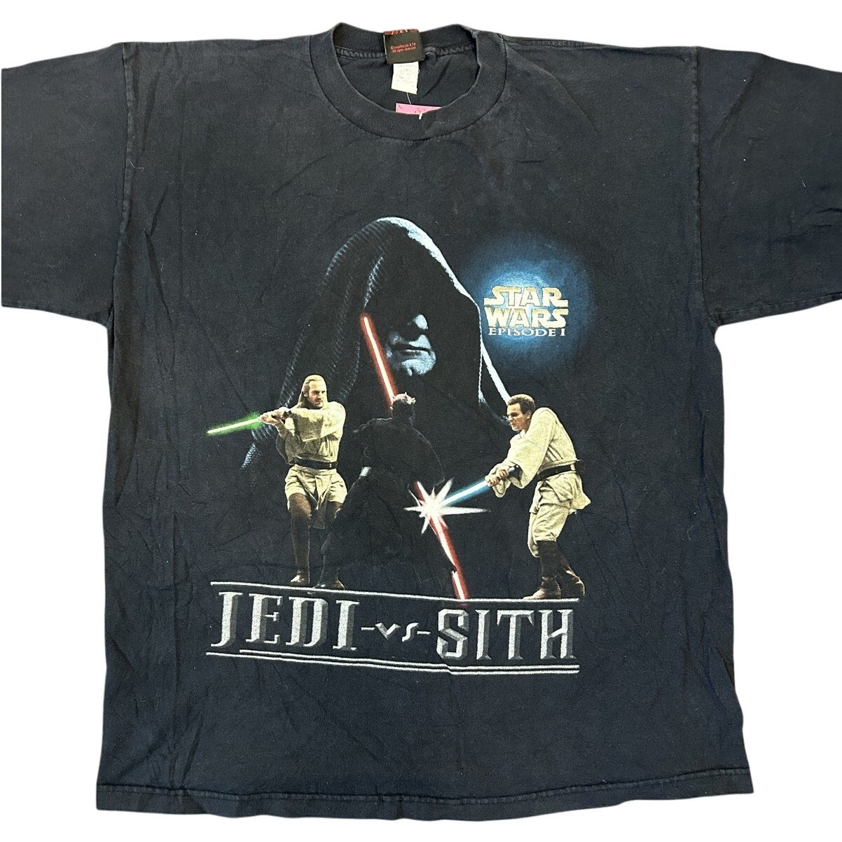 Vintage Men’s 1999 Star Wars Episode 1 Jedi vs Sith Promo Tee