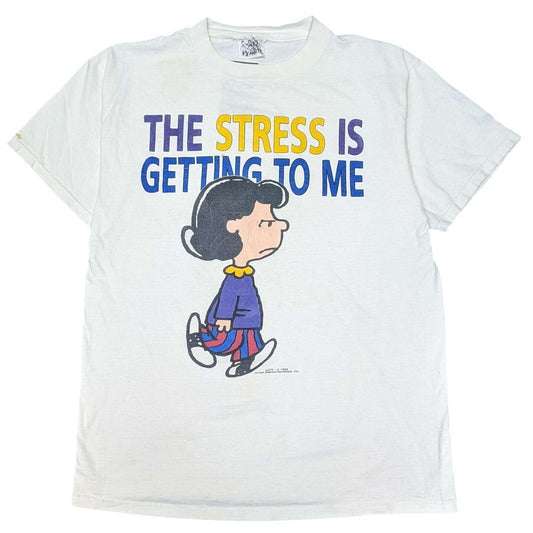 Official Peanuts "The Stress Is Getting To Me" Lucy Oversized T-Shirt