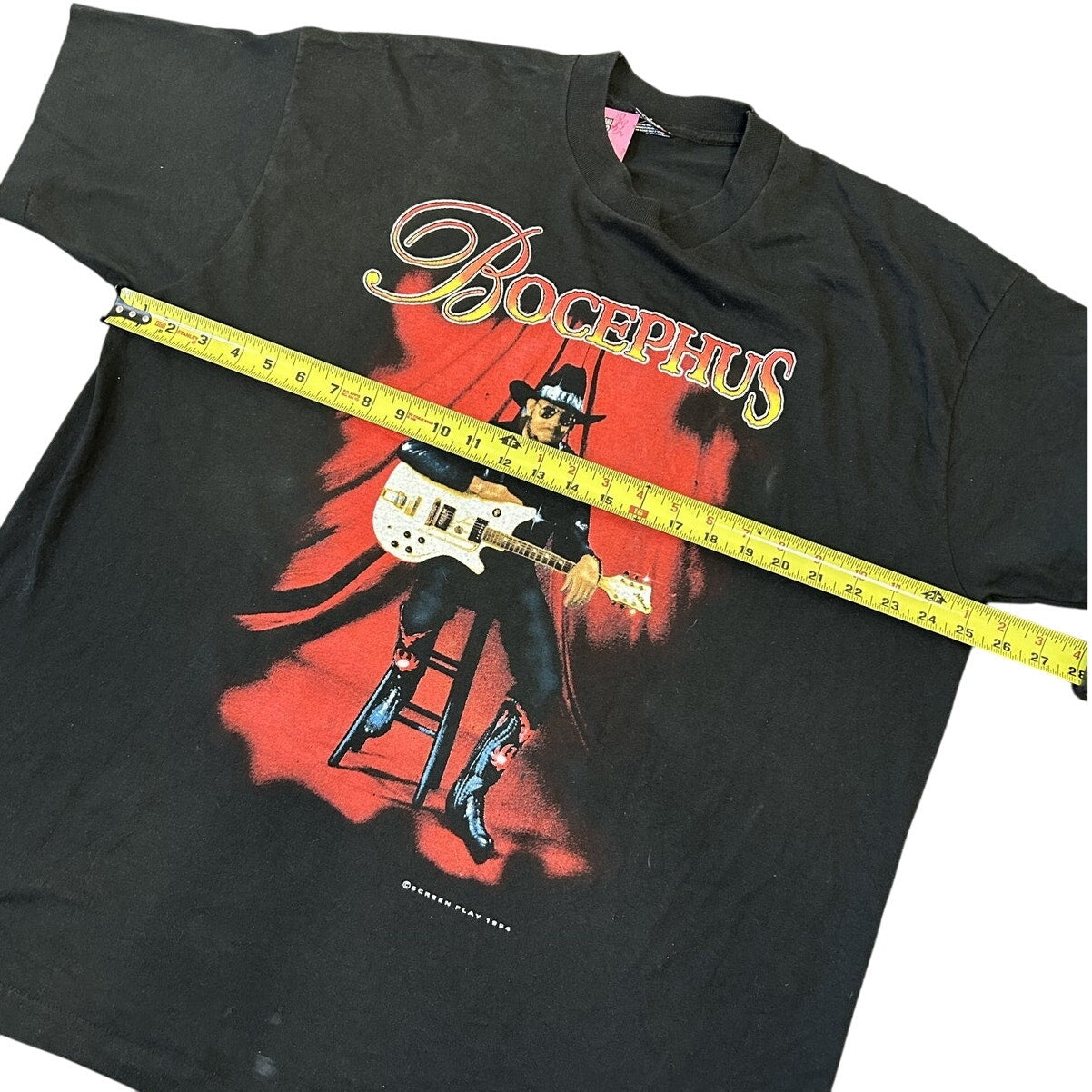 Vintage 1994 Hank Williams Jr Bocephus Fan Club Tour Shirt