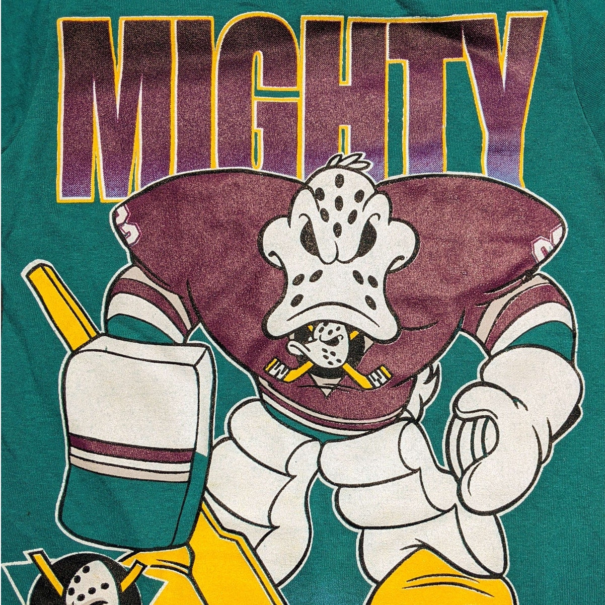 ON CONTACT Teal Mighty Ducks Kids Graphic T-Shirt