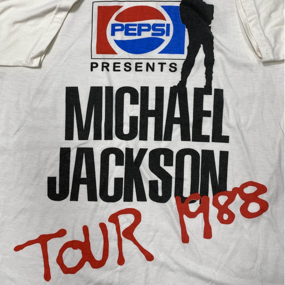 Pepsi Presents Micheal Jackson Tour 1988 Shirt