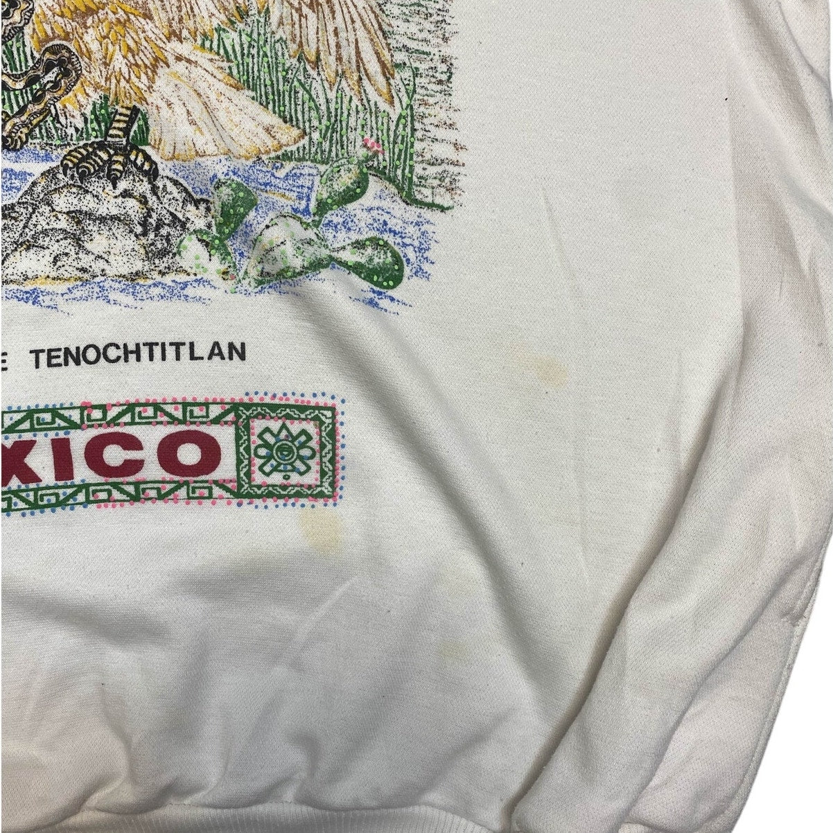 Vintage Mexico Graphic Crewneck Pullover