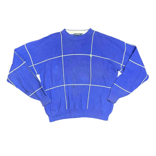 Nautica Blue Stripped Sweater