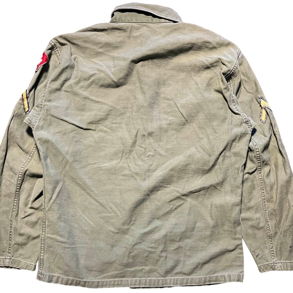 Vtg US Army HBT Jacket