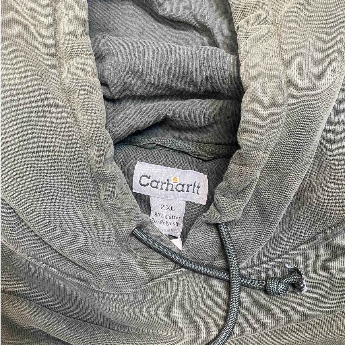 Carhartt Vintage Khaki Green Hoodie