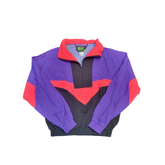 Tri-color Dual Control Retro Ski Jacket