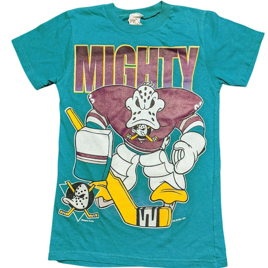 ON CONTACT Teal Mighty Ducks Kids Graphic T-Shirt