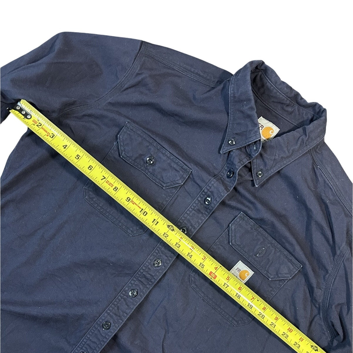 Men’s Carhartt FR Navy Button-Up Shirt