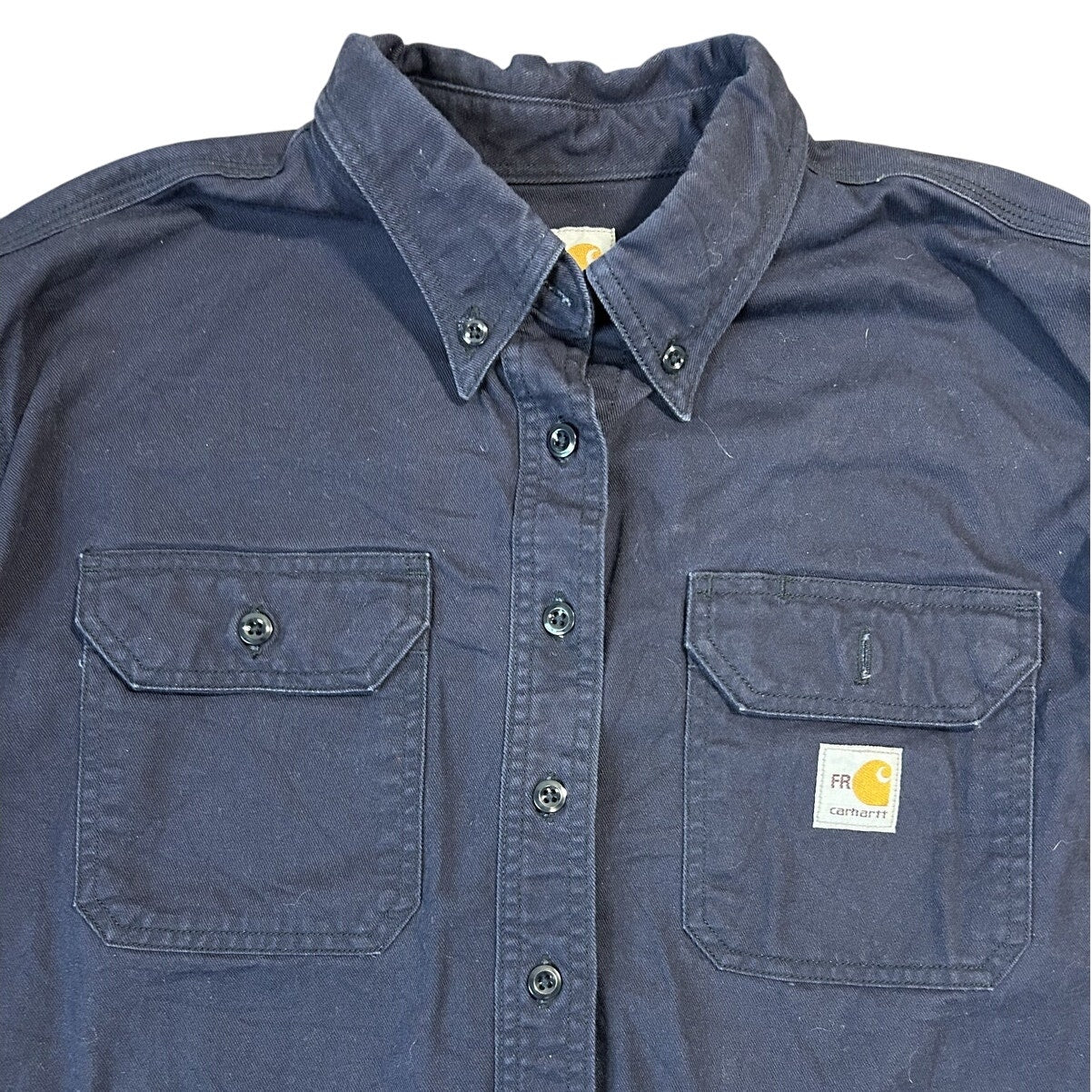 Men’s Carhartt FR Navy Button-Up Shirt