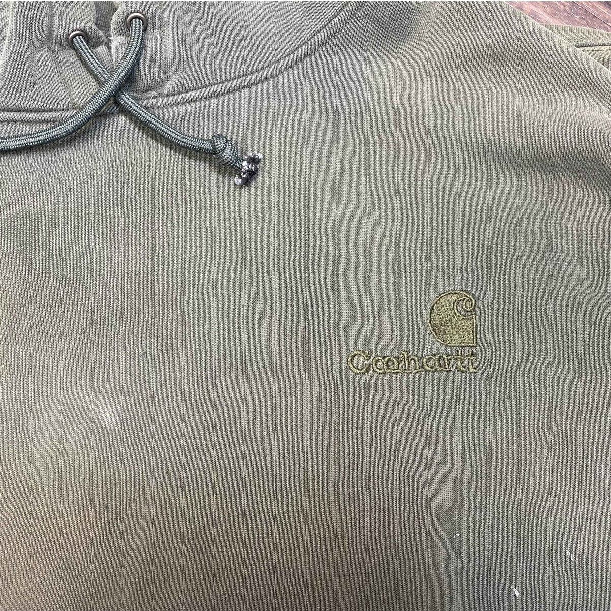 Carhartt Vintage Khaki Green Hoodie