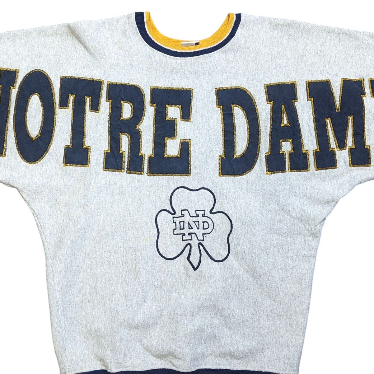 Notre Dame Spellout Pullover Sweatshirt