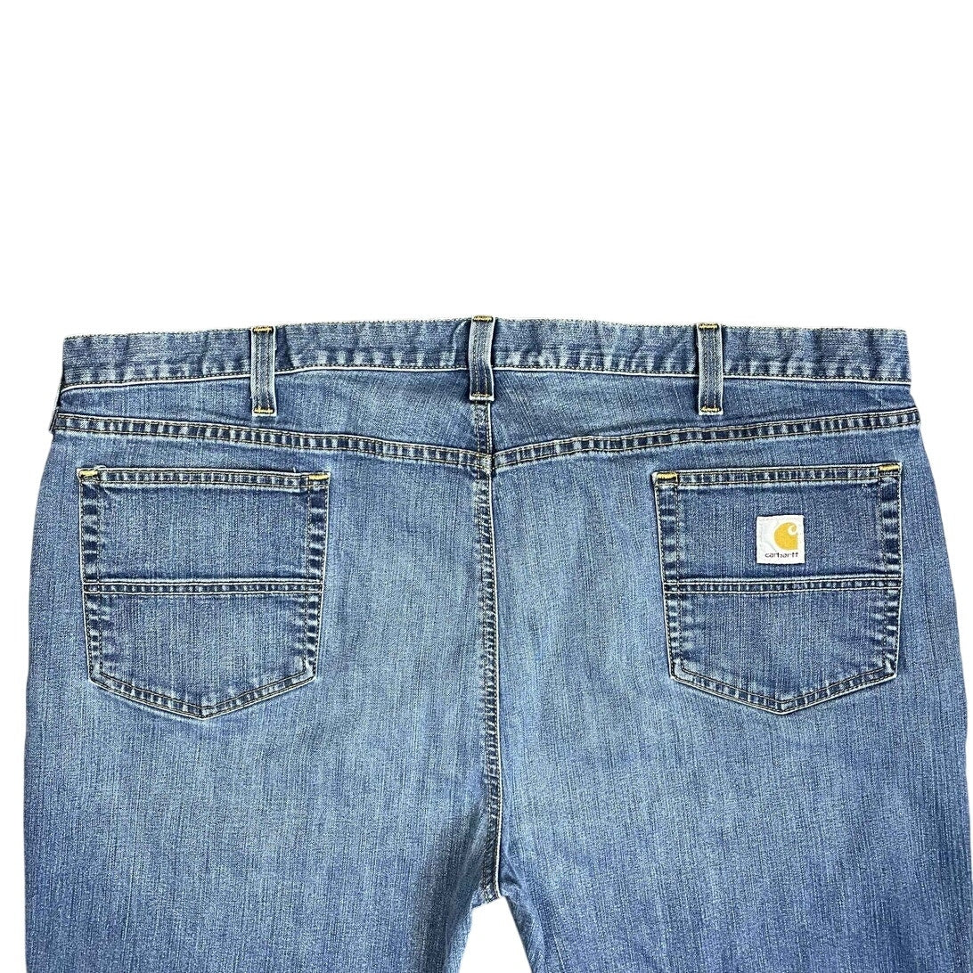 Carhartt Men’s Relaxed Fit Straight Leg Blue Denim Jeans