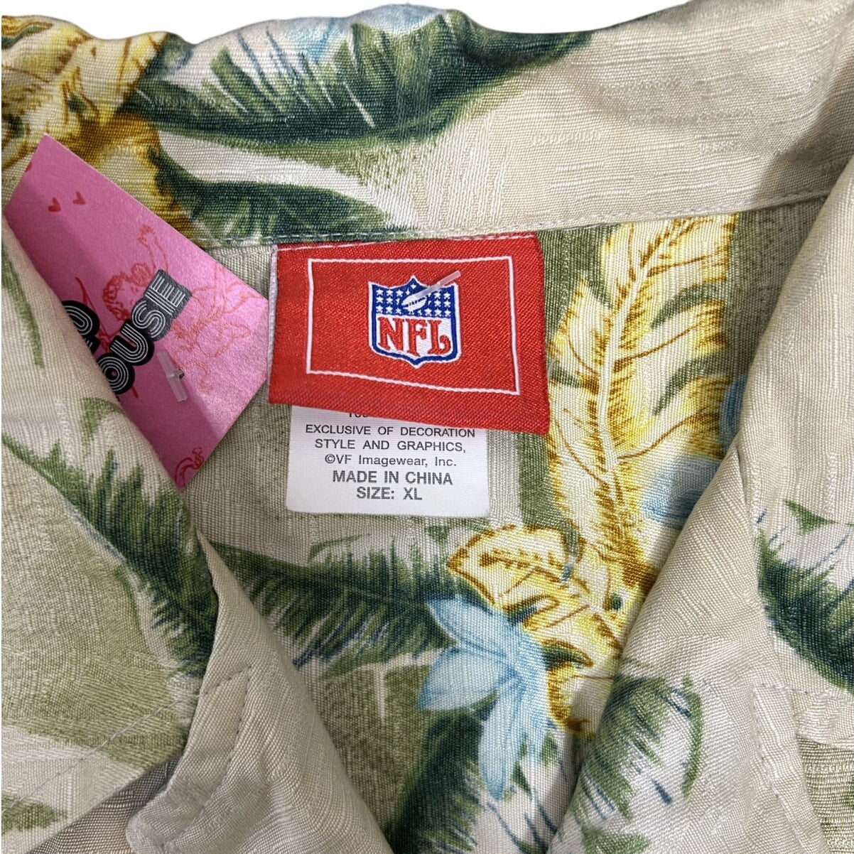 Men’s NFL San Francisco 49ers Hawaiian Button-Up Shirt