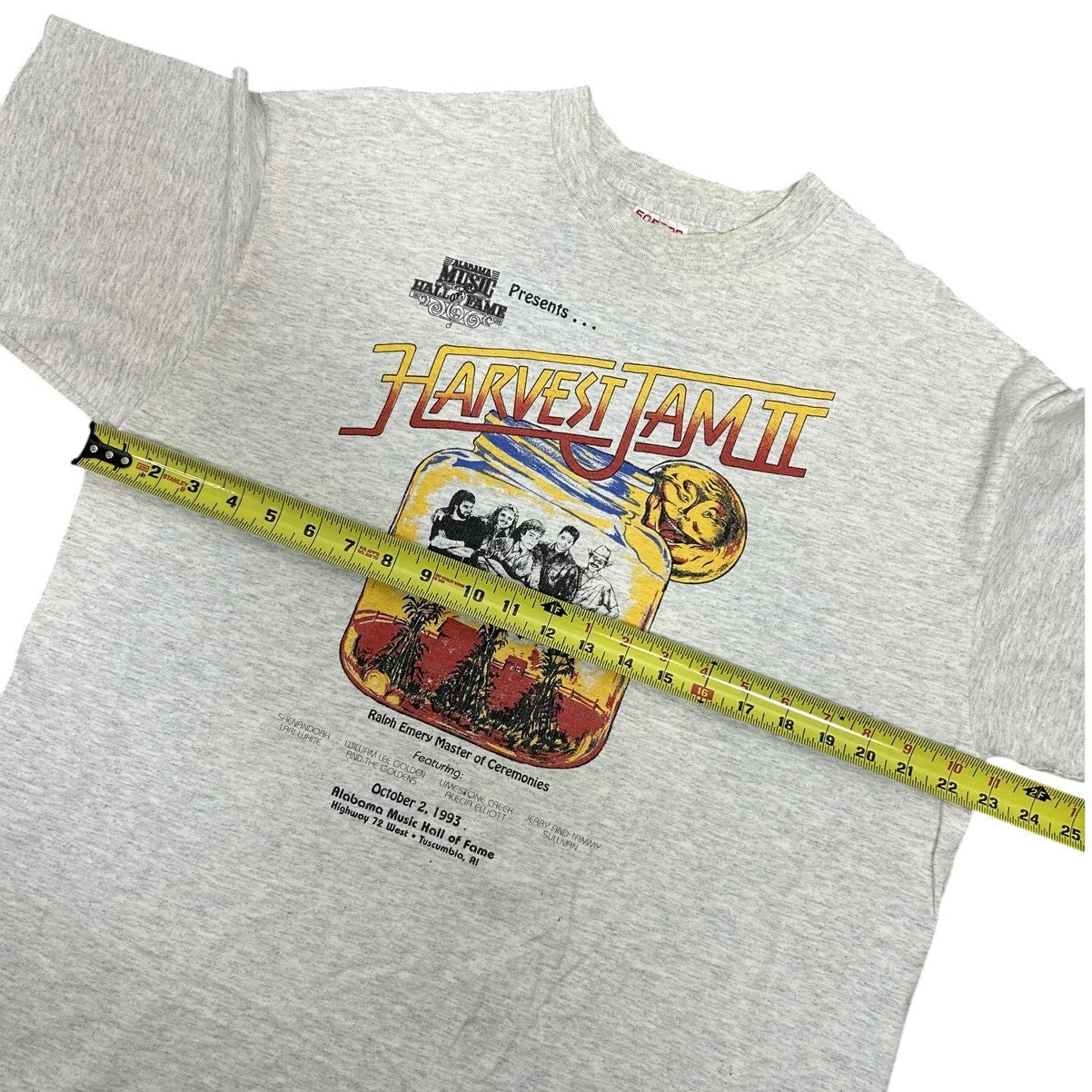 Vintage 1993 Music Hall of Fame Harvest Jam II Tee