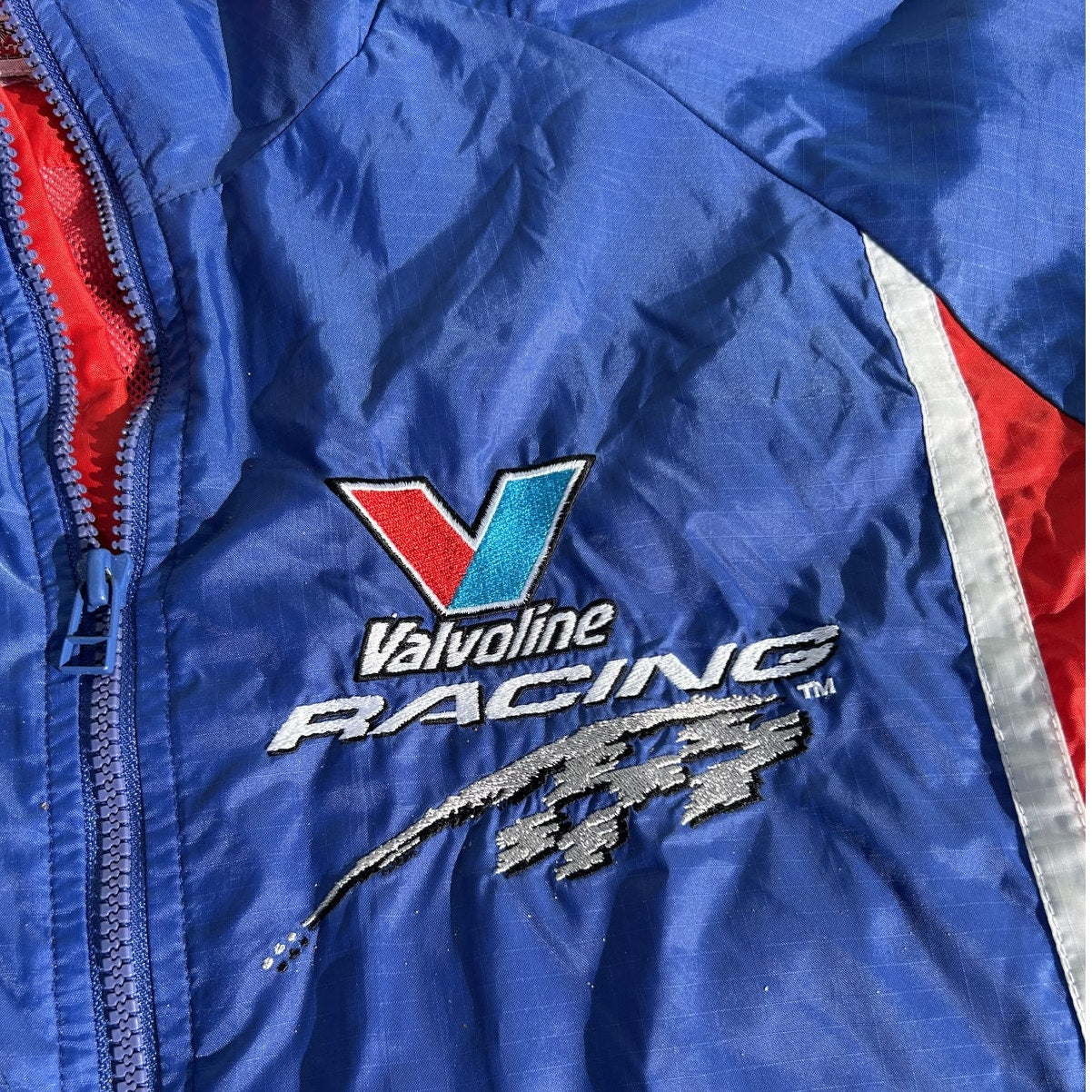 NASCAR Valvoline Racing Windbreaker Jacket