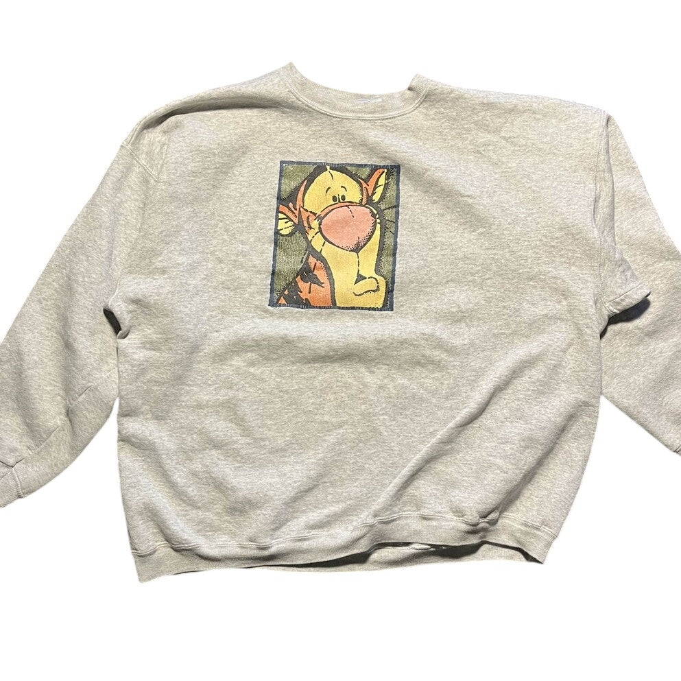 Disney Store Tigger Graphic Crewneck Sweatshirt