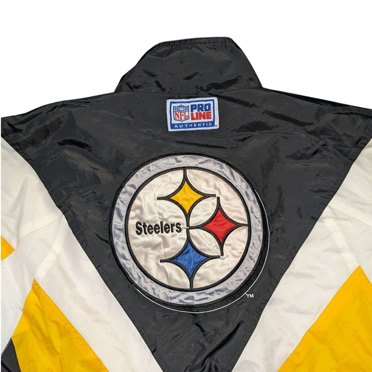 Reebok Authentic NFL PRO LINE Steelers Wind Breaker