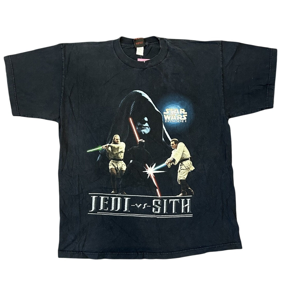 Vintage Men’s 1999 Star Wars Episode 1 Jedi vs Sith Promo Tee