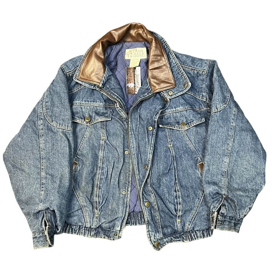 Ash Creek Trading Denim Bomber Jacket