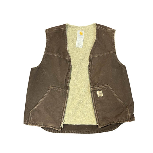 Brown Carhart Vintage Style Vest