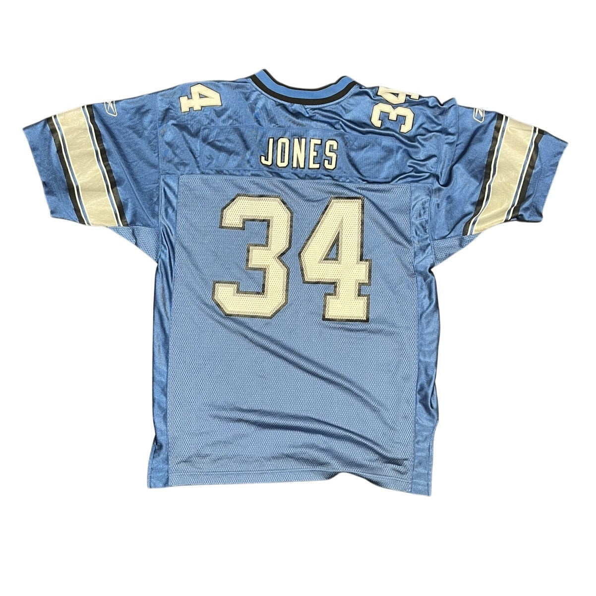 REEBOK MENS DETROIT LIONS JONES Jersey