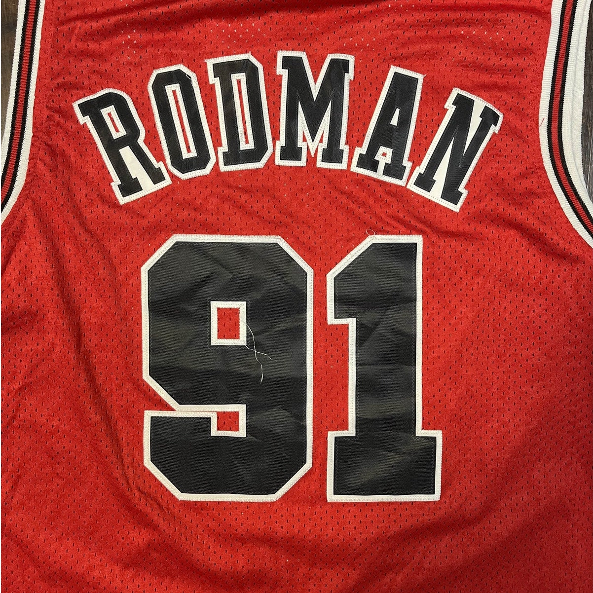 Chicago Bulls #91 Dennis Rodman NBA jersey