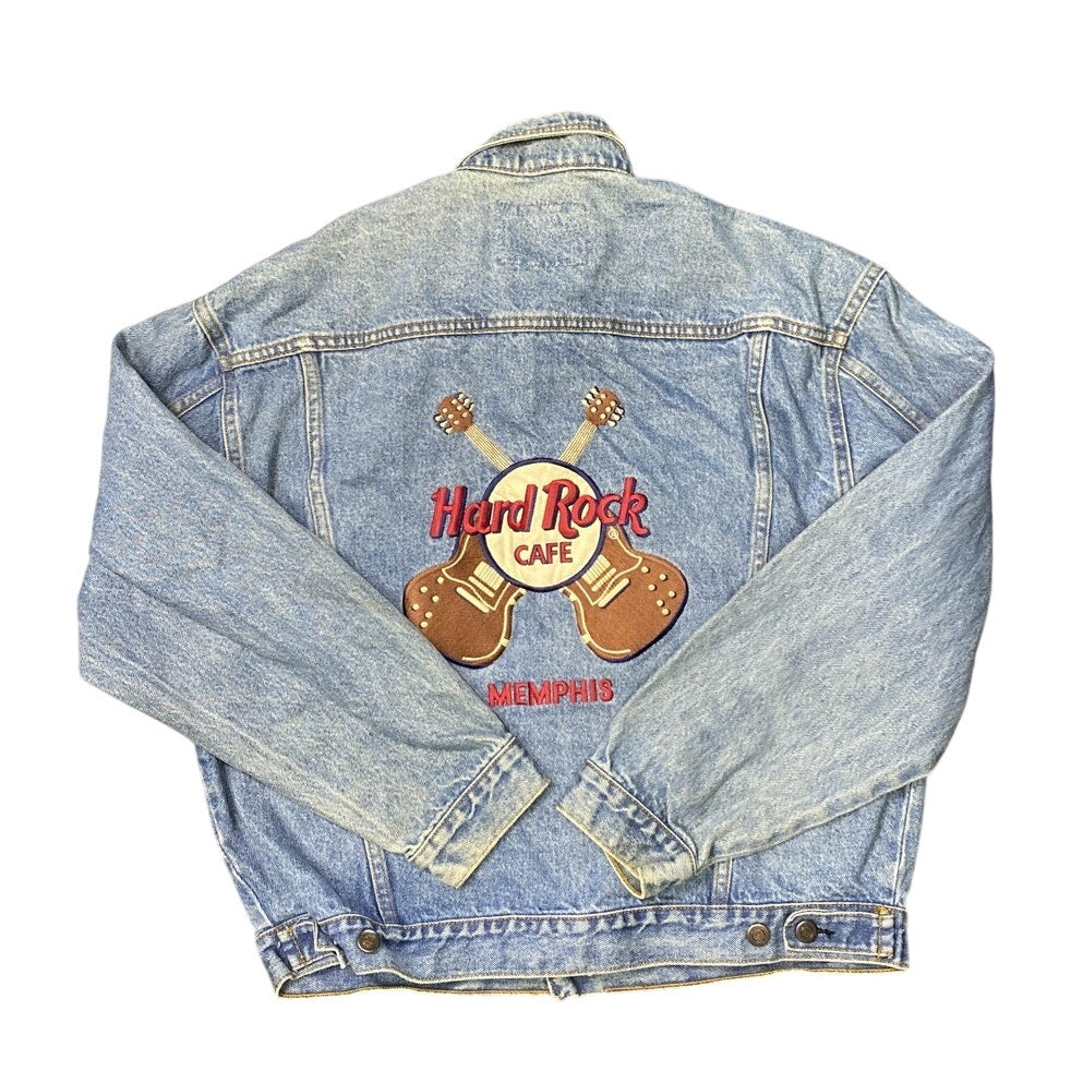 Authentic Hard Rock Cafe Blue Jean Jacket