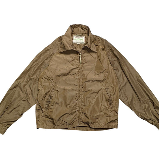 Vintage McGregor Brown Nylon Jacket [Water Repellent - Washable]