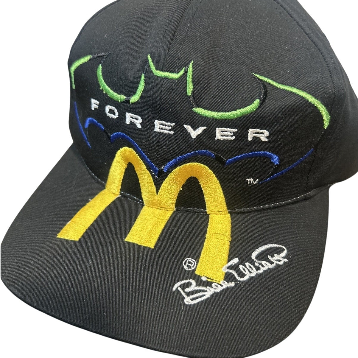 Vintage 90’s Batman Forever NASCAR x Bill Elliot x McDonald’s SnapBack