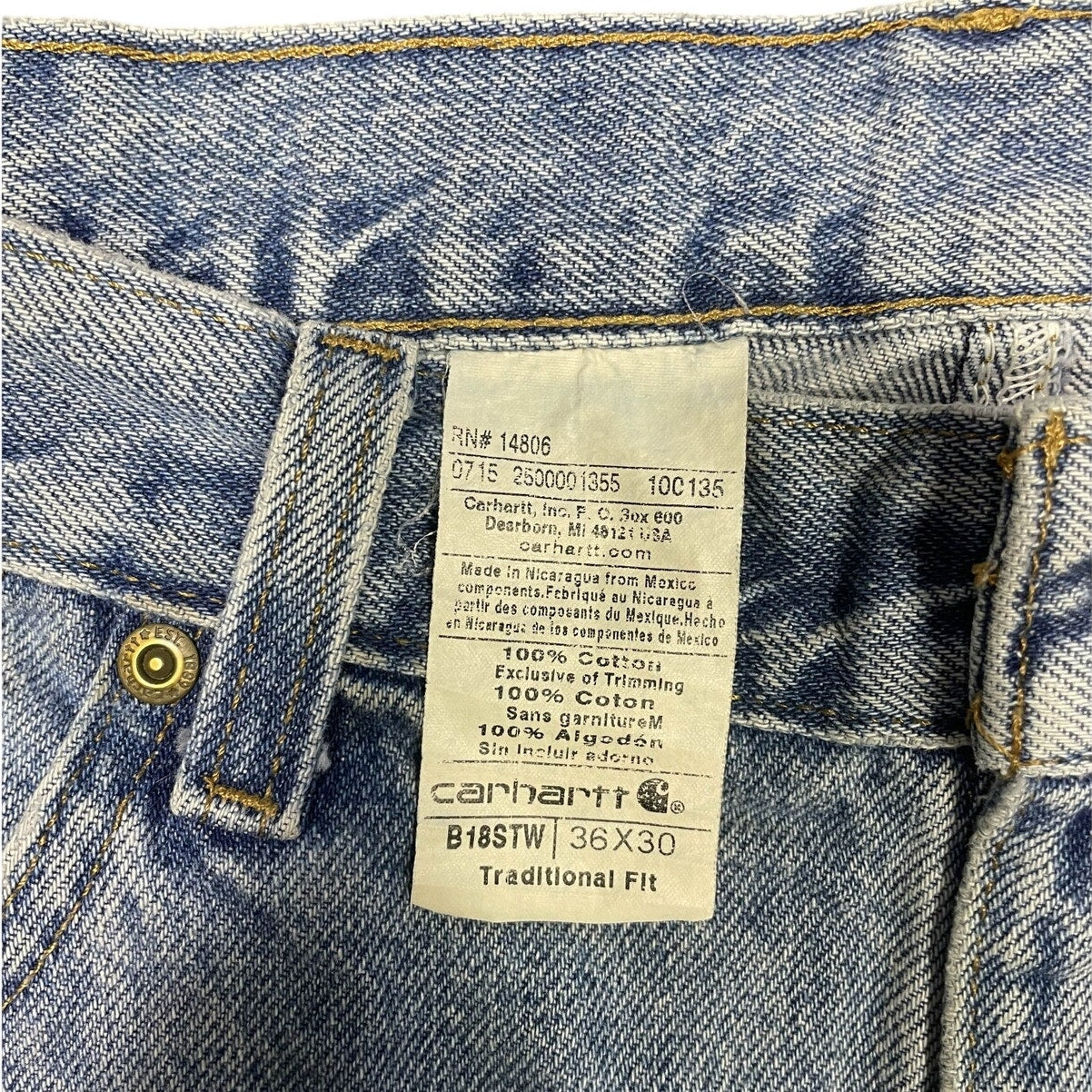 Carhartt Traditional Fit Straight Blue Jeans