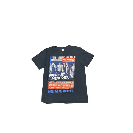 One Direction Graphic Black Tee