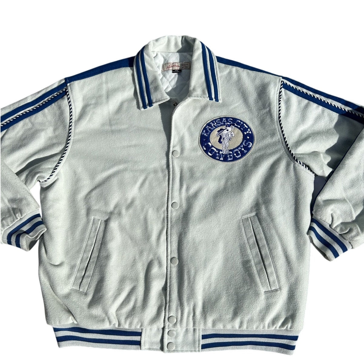 J.C Freeman and Son Vintage 1950’s Kansas City Cowboys Letterman Jacket