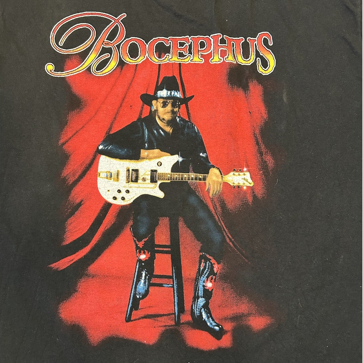 Vintage 1994 Hank Williams Jr Bocephus Fan Club Tour Shirt