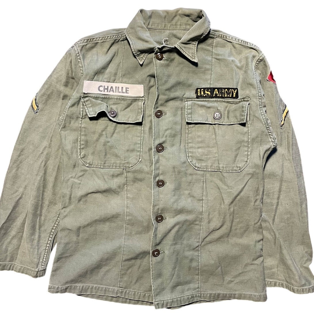 Vtg US Army HBT Jacket