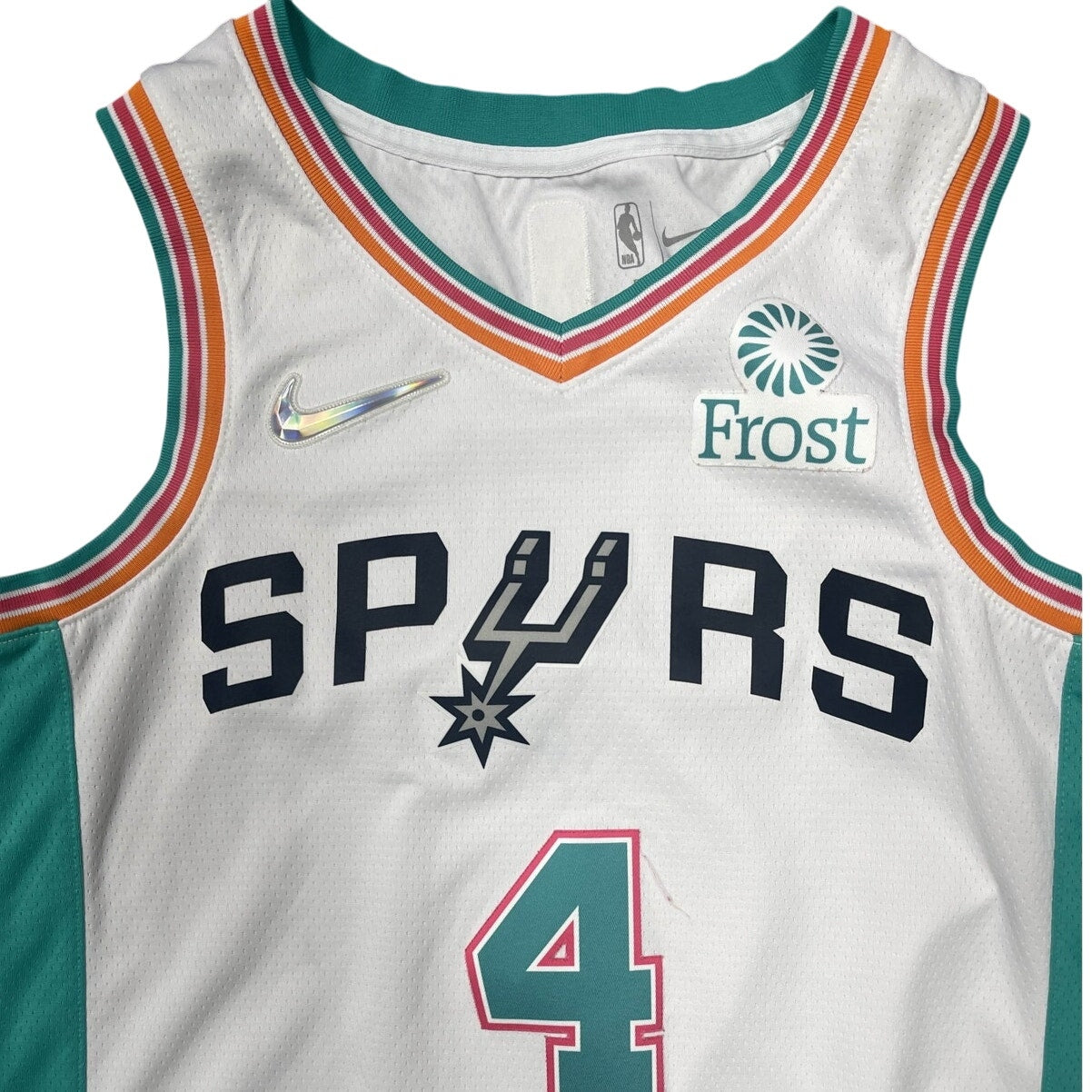 NBA Dri-fit Spurs Number 4 Jersey