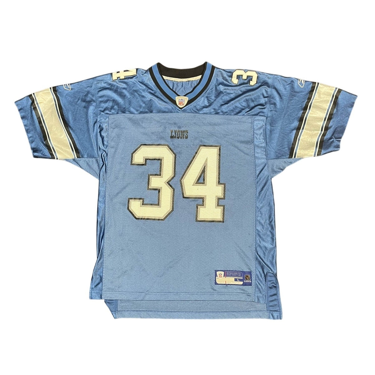 REEBOK MENS DETROIT LIONS JONES Jersey