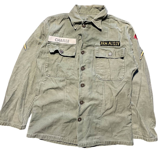 Vtg US Army HBT Jacket