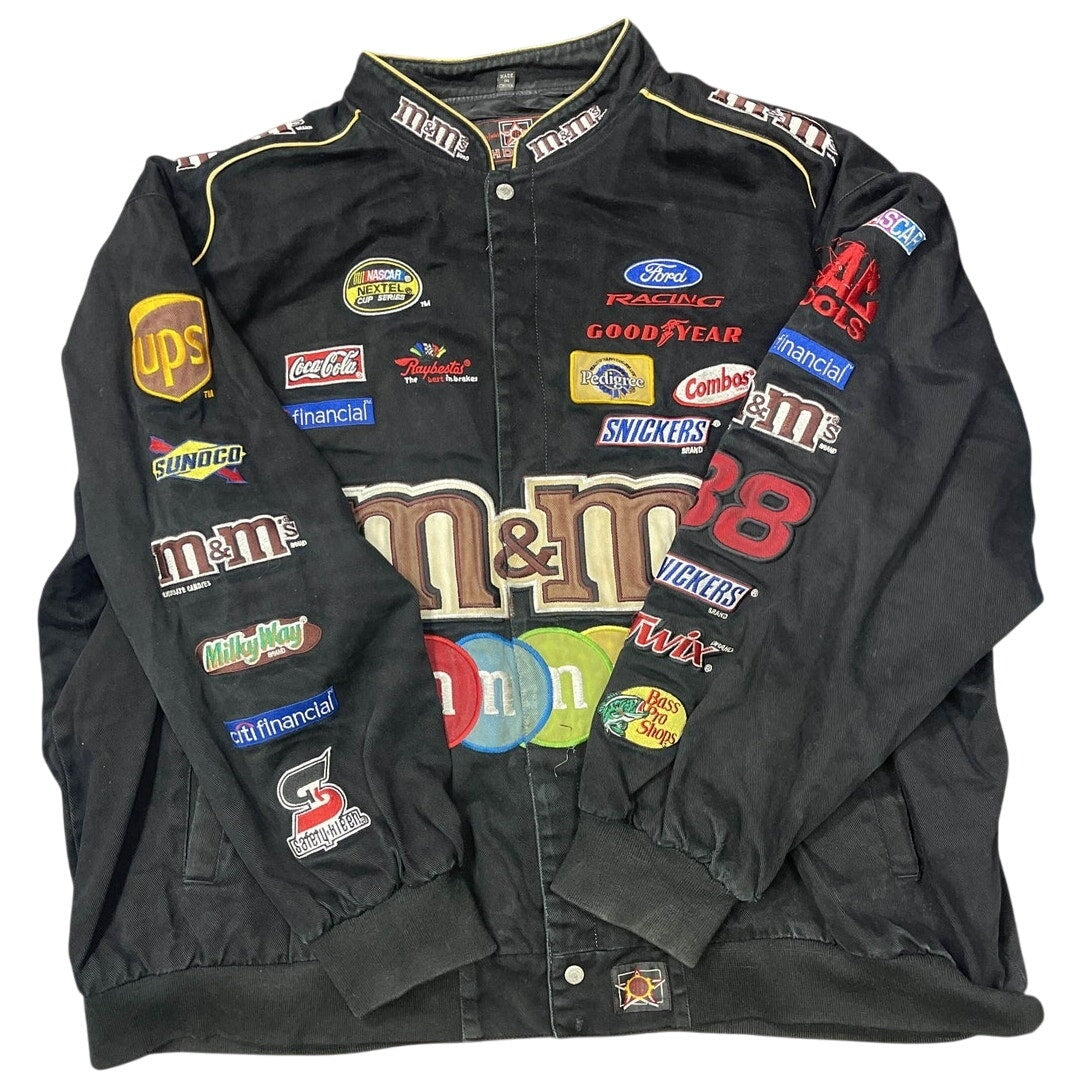 JH Design Quality Jackets since 1988 M&M Jean Jacket with Patches