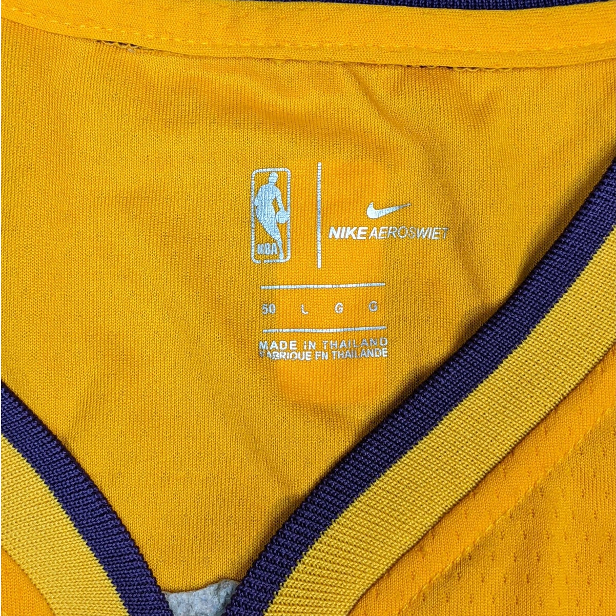 Nike Aeroswiet Lakers Jersey