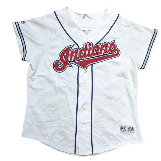 Vintage Majestic Cleveland Indians Sizemore Baseball Jersey