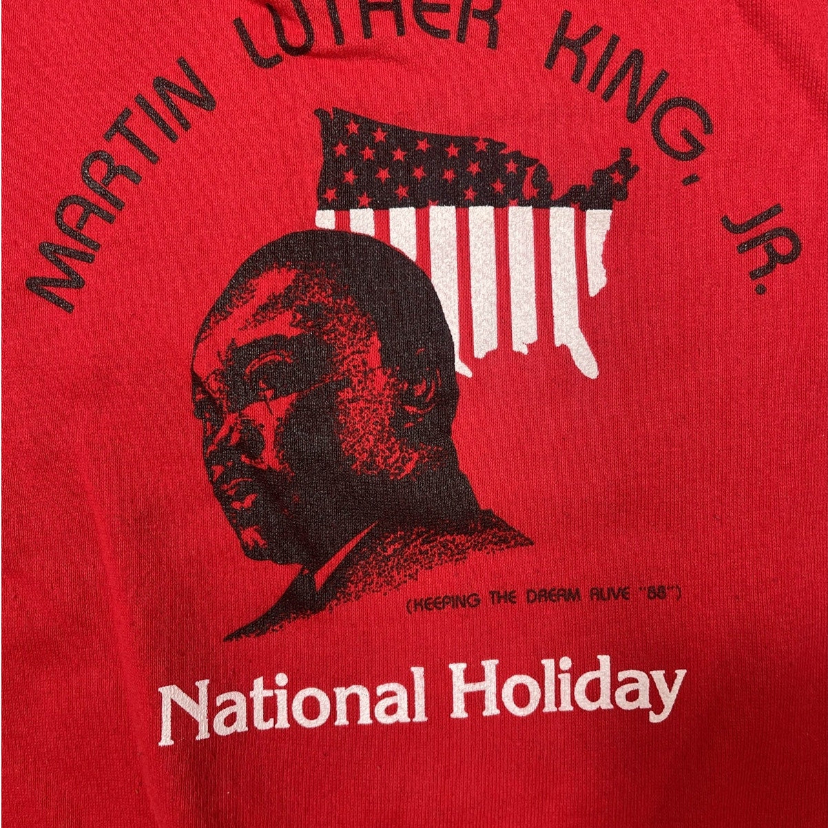 Original Pannill Red Martin Luther King Keeping the Dream Alive ‘’88” Sweatshirt