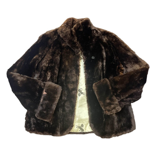 Halle On Main Memphis Brow Fur Coat