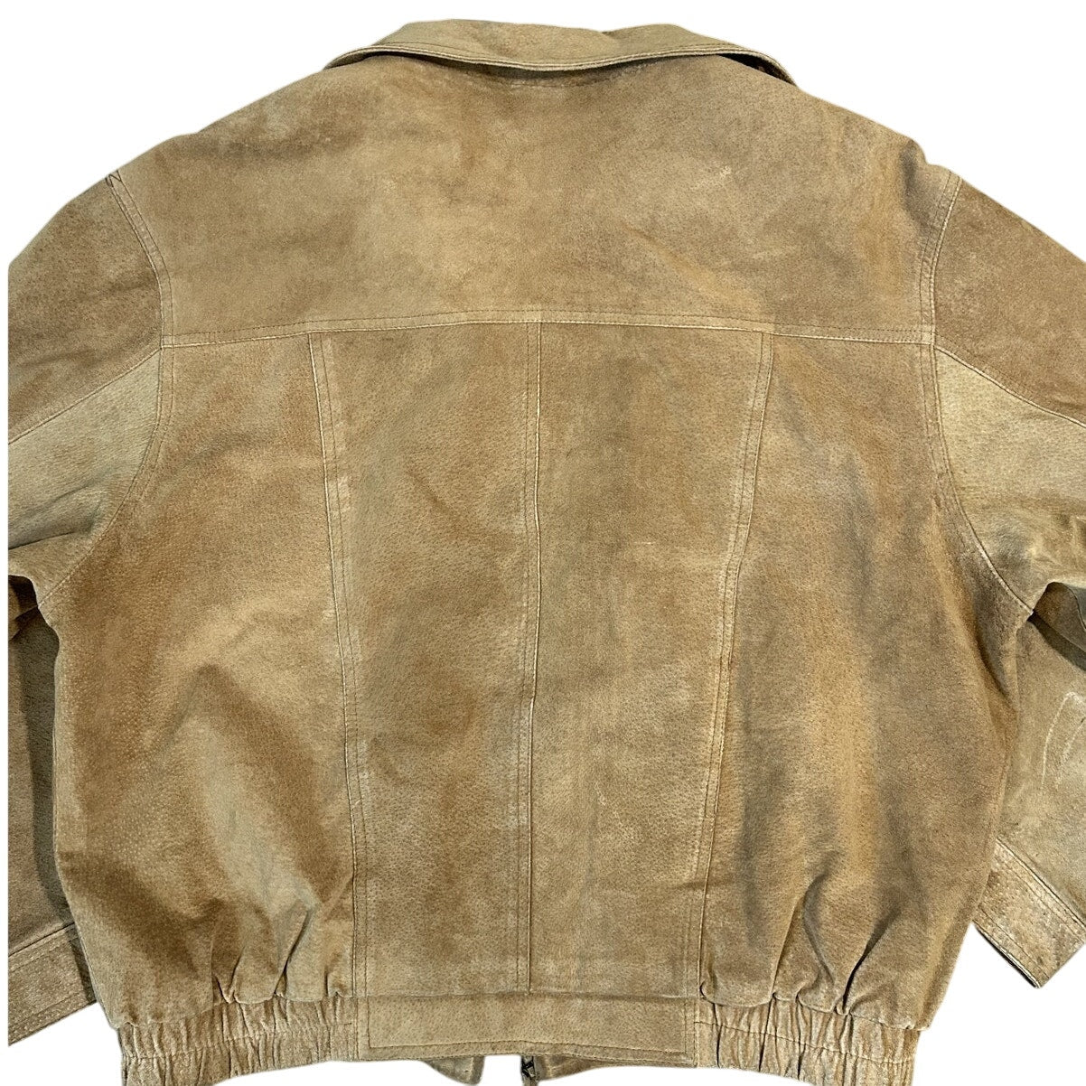 Savile Row Outerwear Brown Suede Bomber