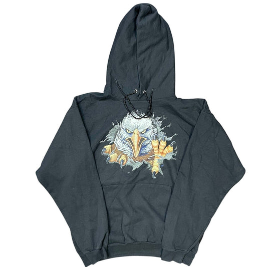 Hanes Eagle Black Hoodie