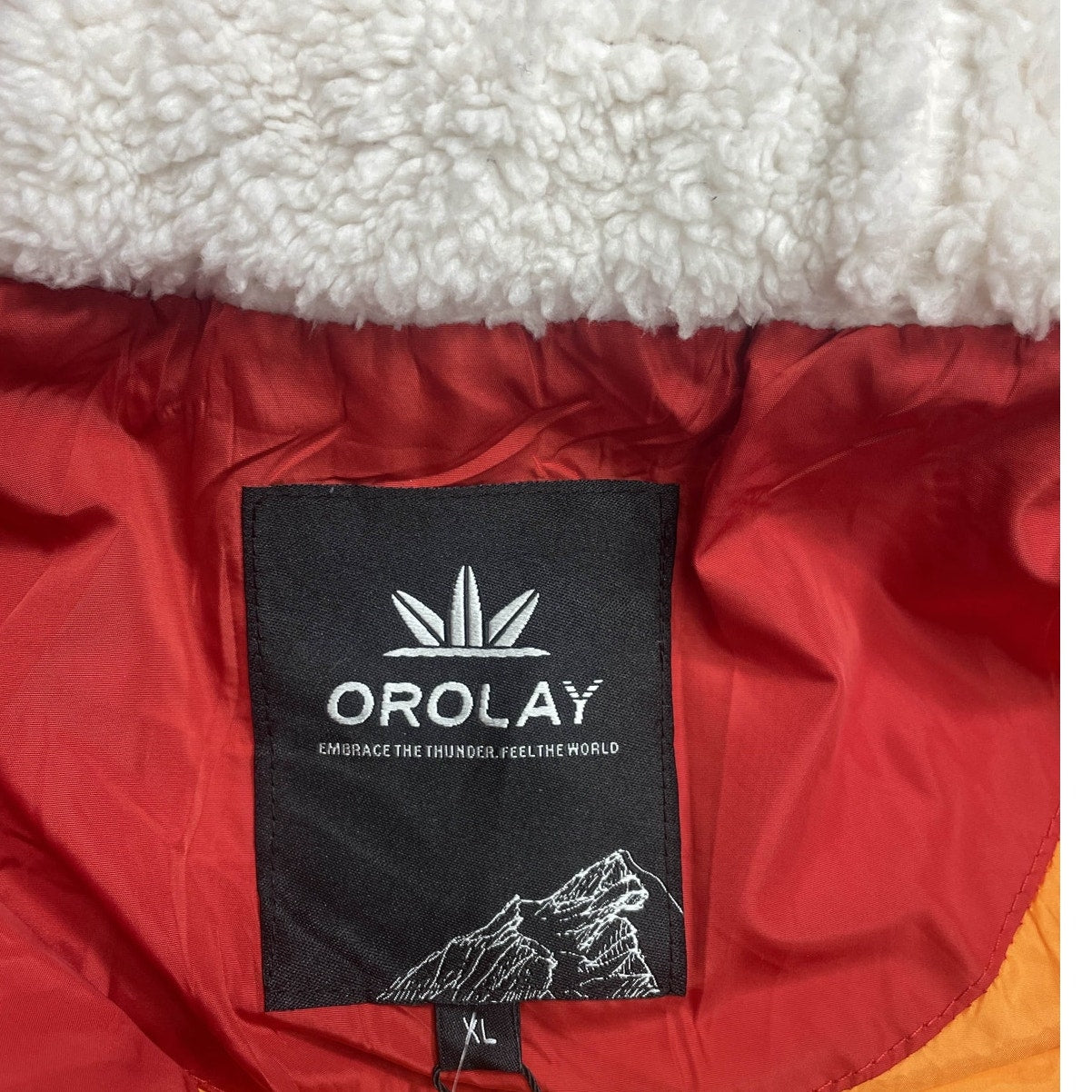 Orolay Red Down Jacket