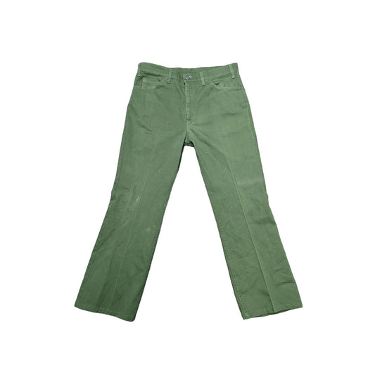 VTG Green Levi's Sta-Prest 'Never Needs Ironing' Pants