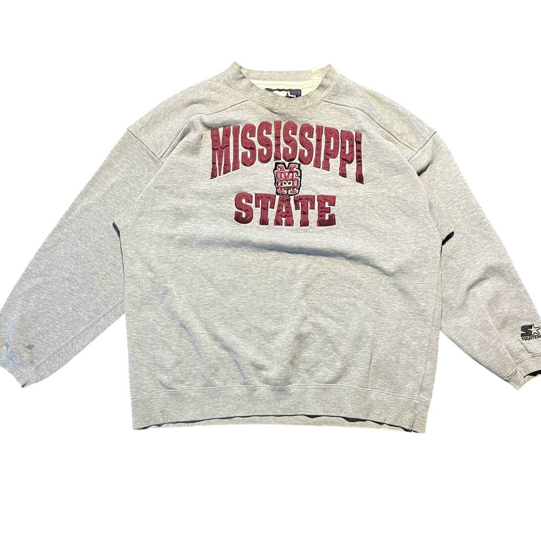 Starter Mississippi State Pullover