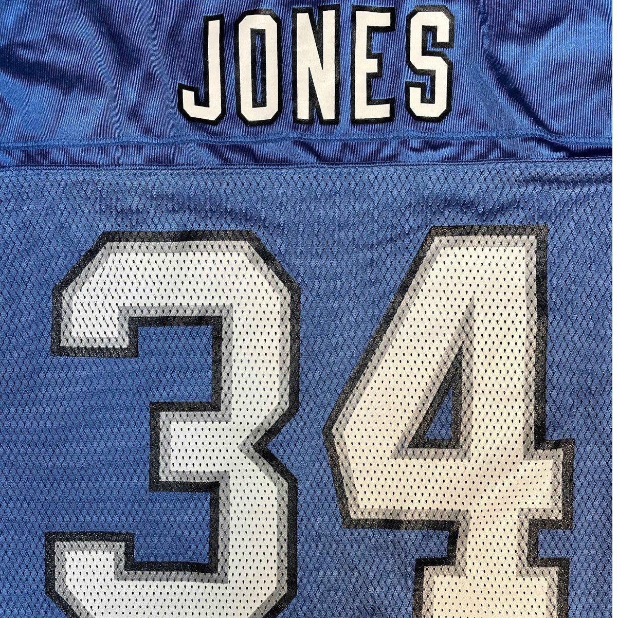 REEBOK MENS DETROIT LIONS JONES Jersey